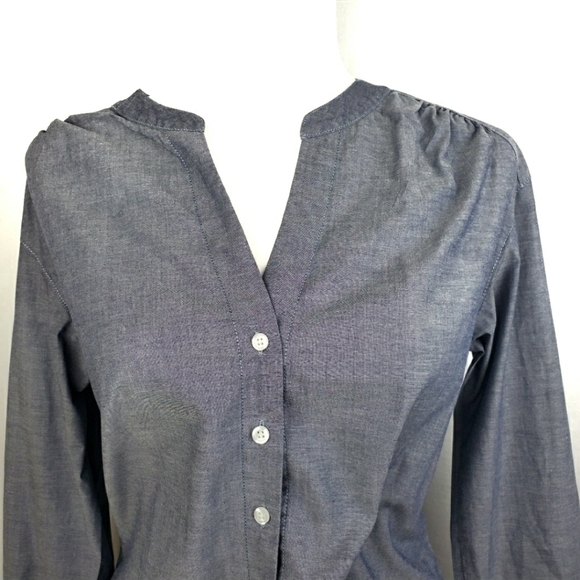 Ann Taylor Blouse with Front Tie - Picture 5 of 8